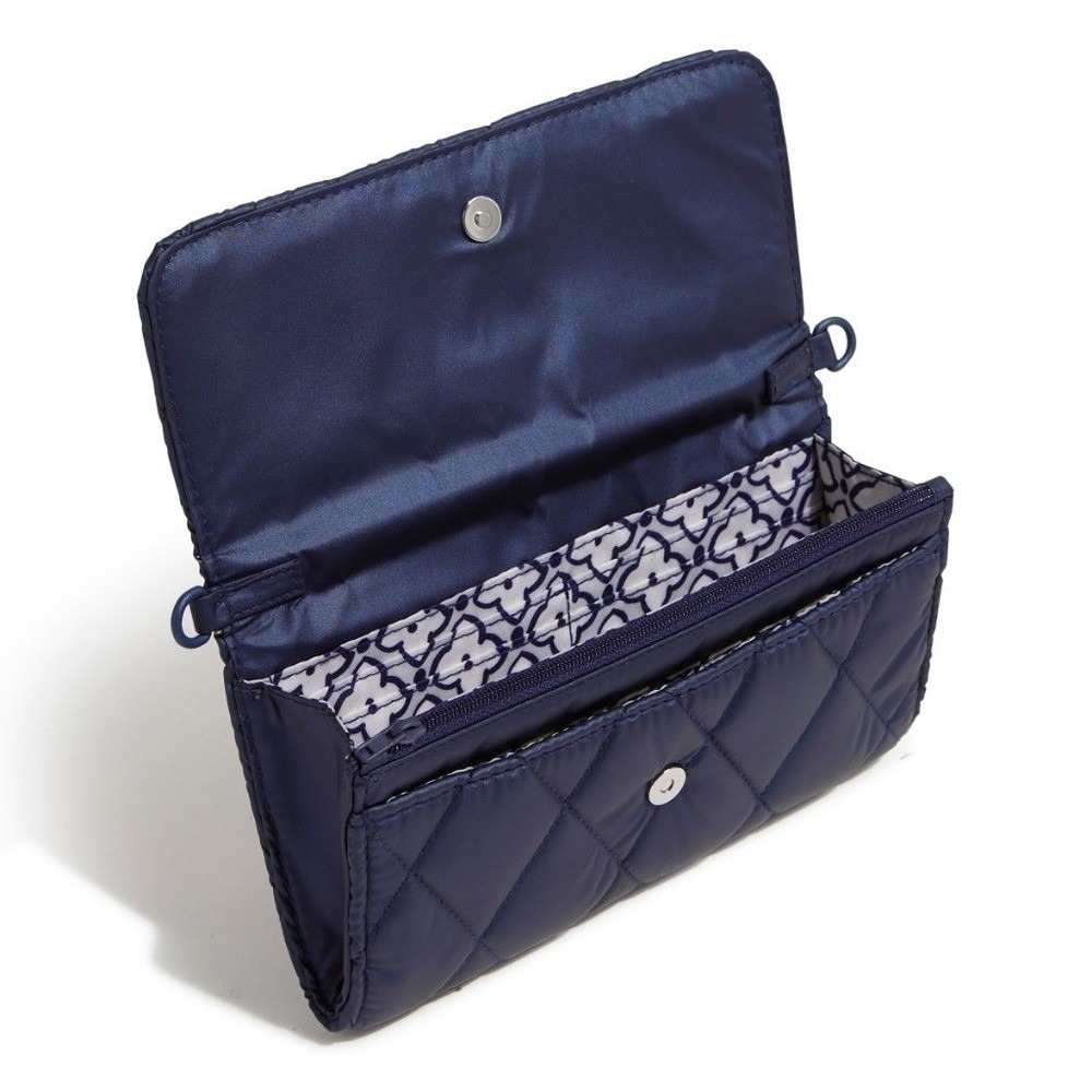 Vera Bradley Ultralight Wallet Crossbody Preppy Crafty Quilted Weekend Coastal - Picture 3 of 8